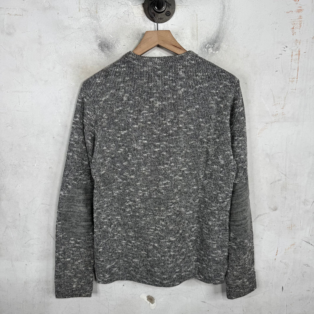 Junya Watanabe Speckled Ribbed Knit Sweater