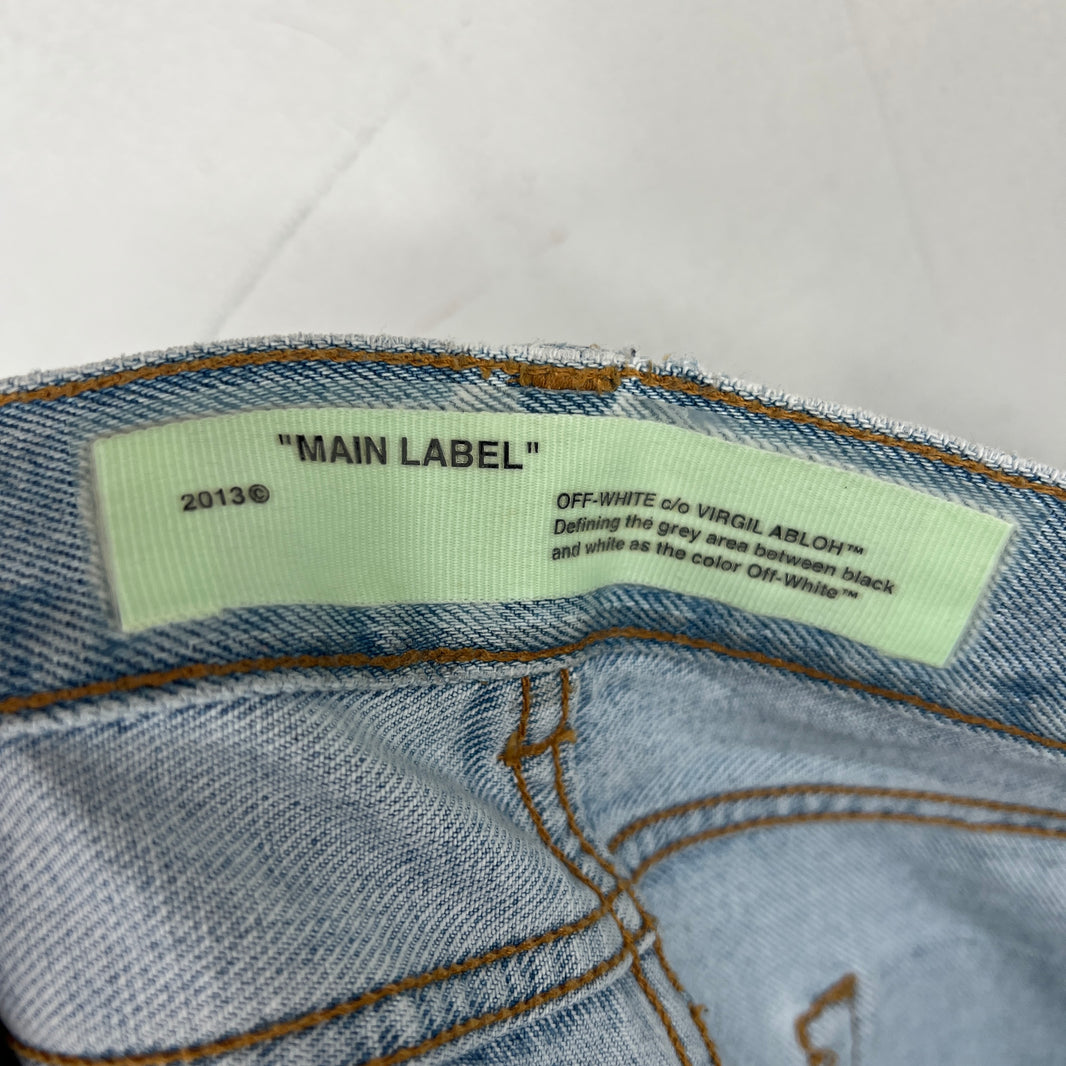 Off White Temperature Denim Jeans