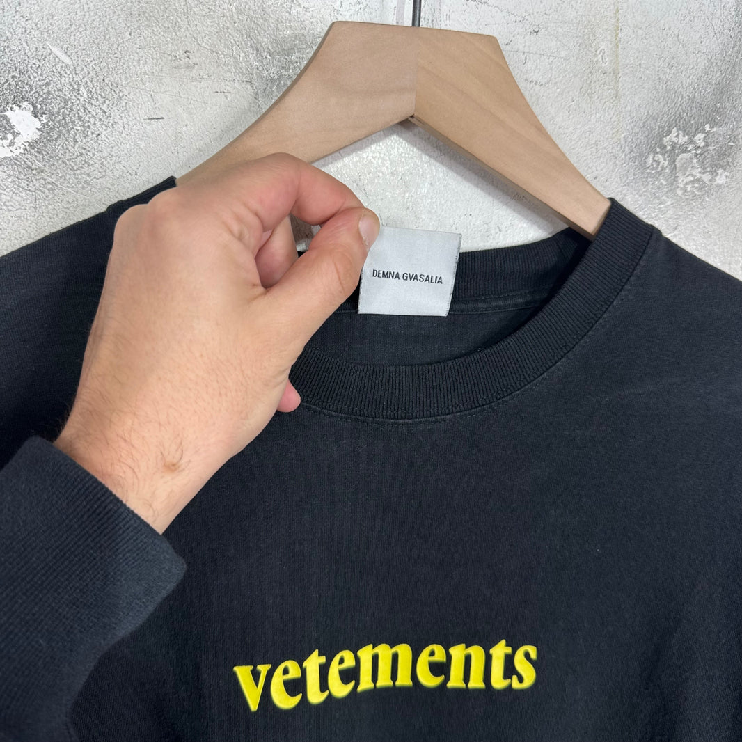 Vetements Front Logo T-Shirt
