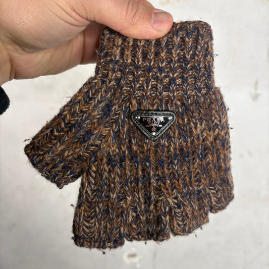 Prada Knitted Fingerless Glove