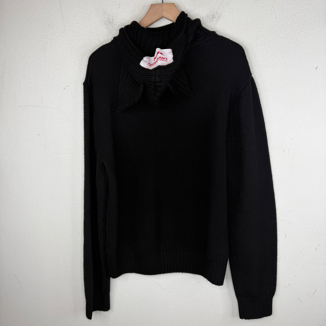 Charles Jeffrey Loverboy Hooded Knit Sweater