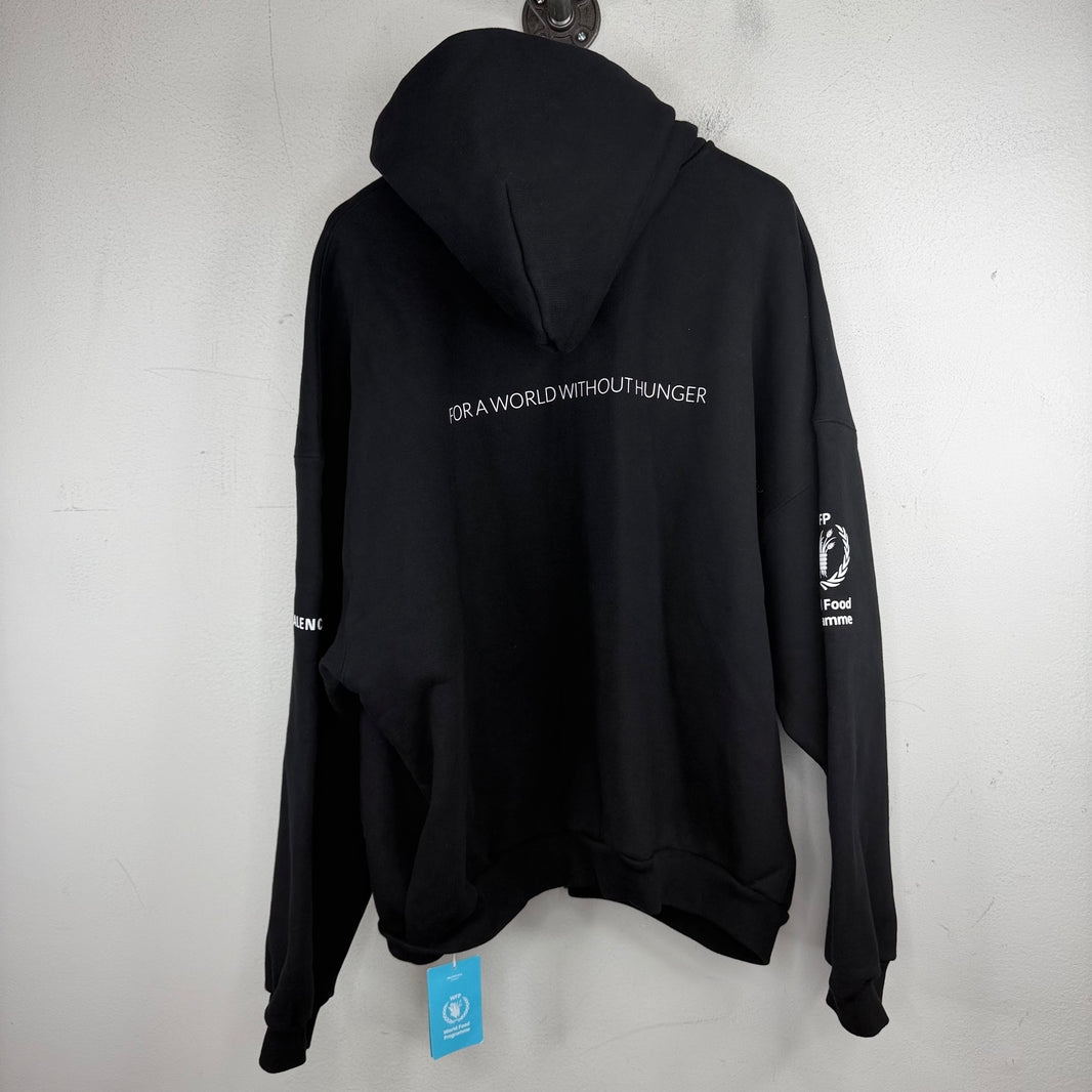 Balenciaga WFP Heavy Zip-Up Hoodie