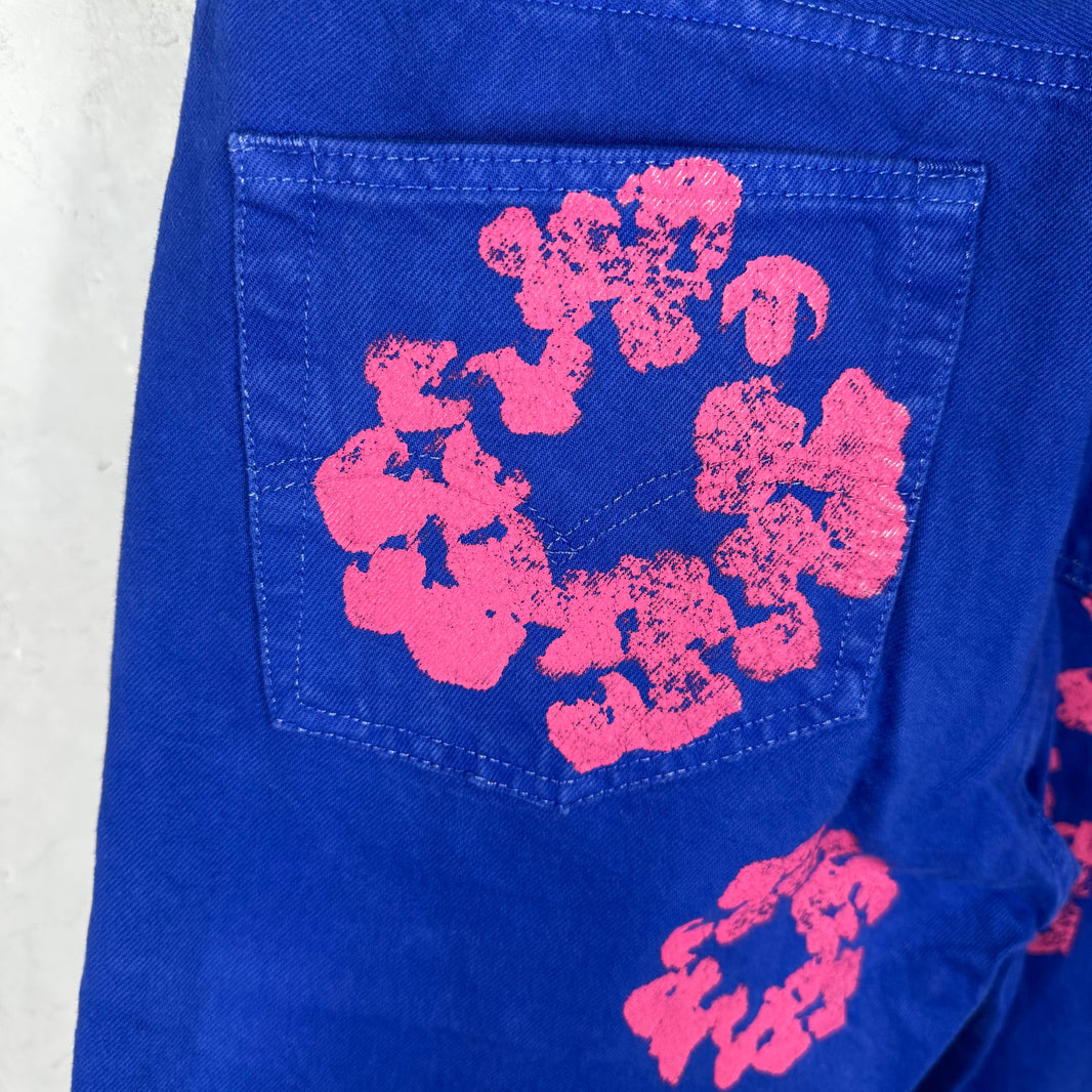 Denim Tears BStroy Levis Blue Pink Wreath Jeans