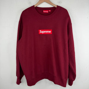 Supreme Red Box Logo Crewneck