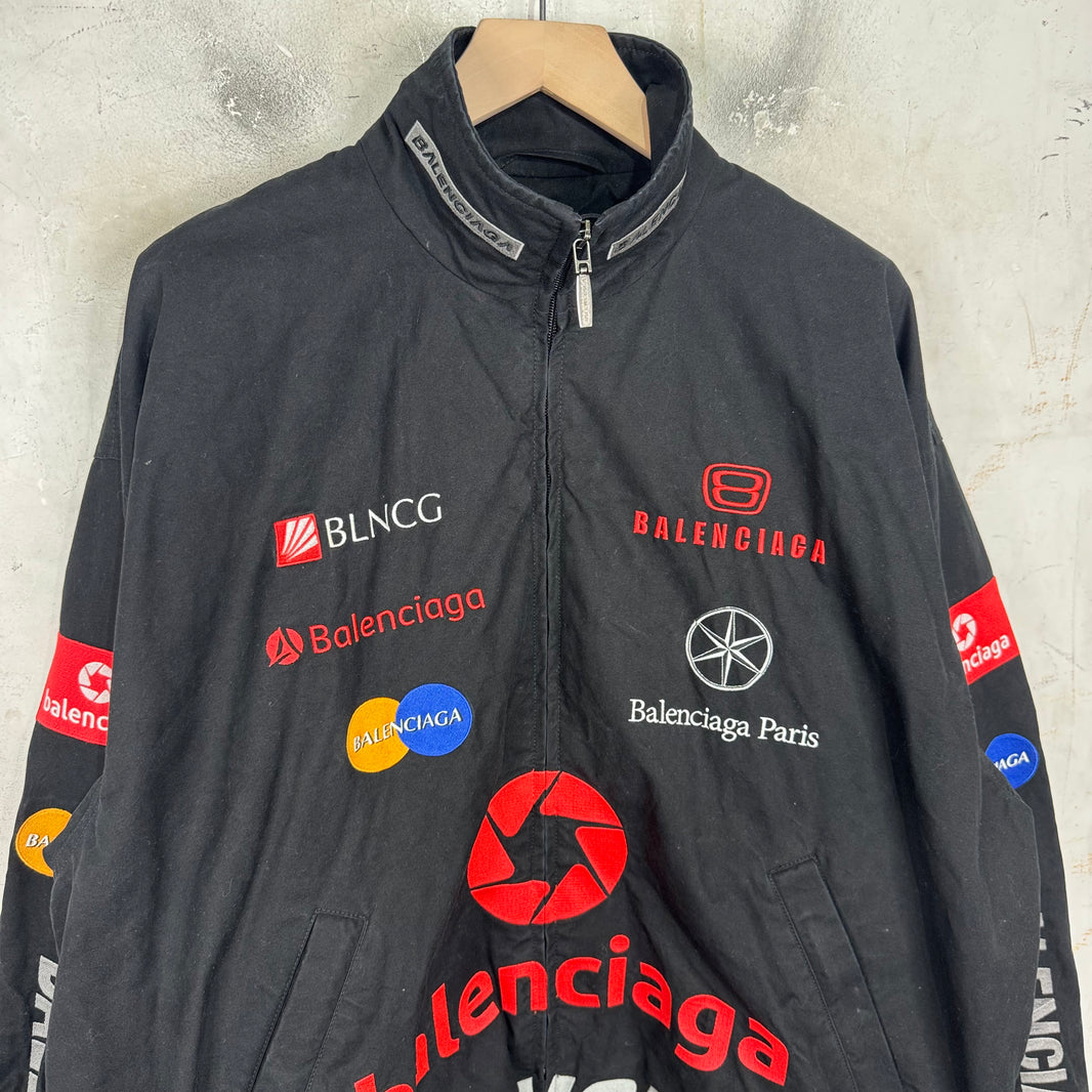 Balenciaga Multi Logo Track Jacket