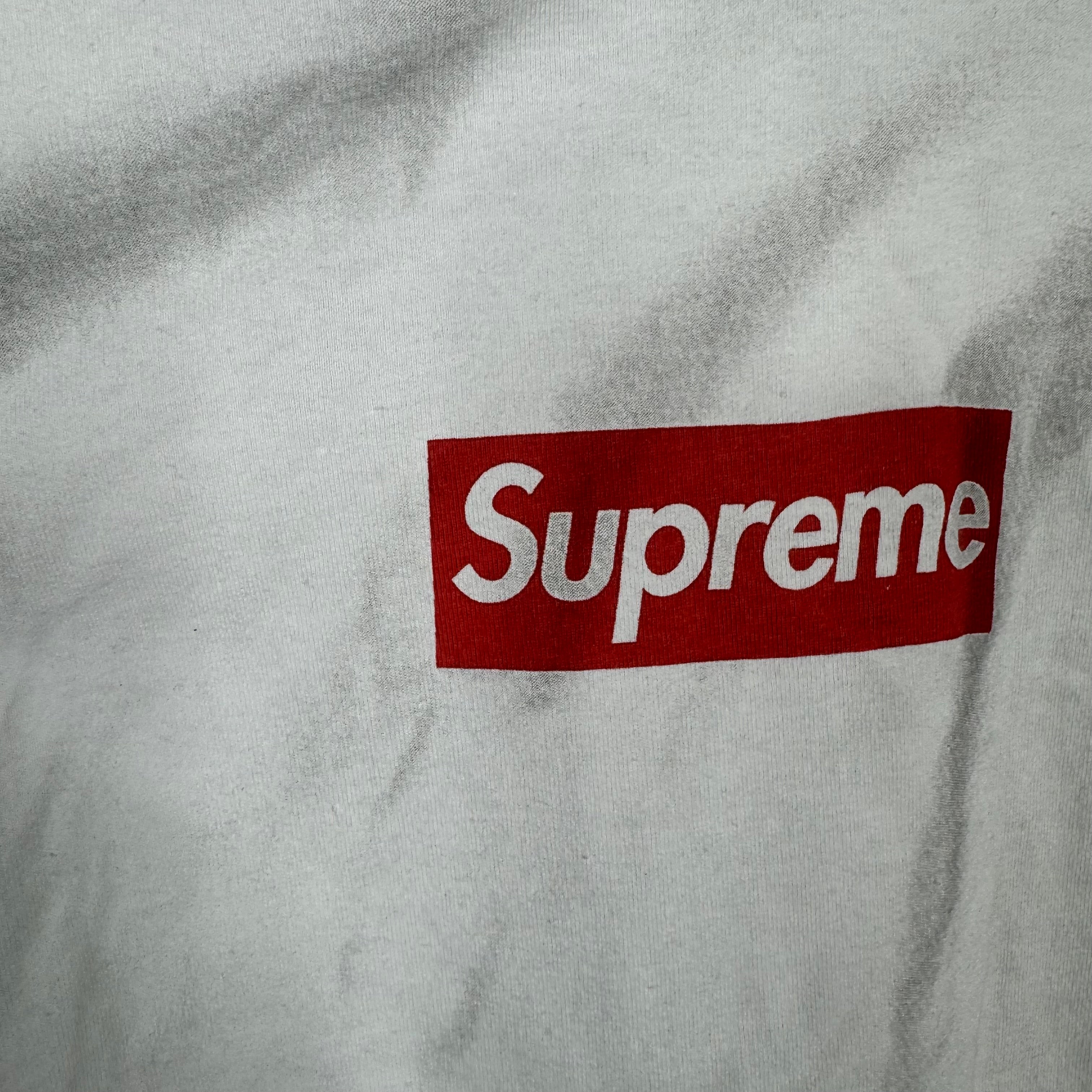 Supreme mm6 ボックスロゴ　L Supreme MM6 Maison Margiela Box Logo Tee (SS24) - $88