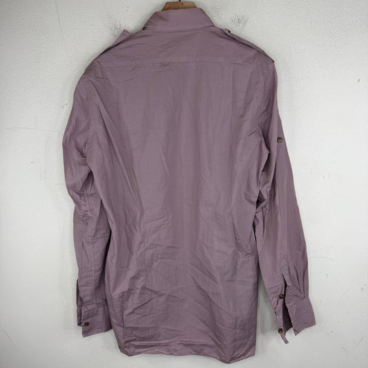 Lanvin Purple Longsleeve Button Up Shirt