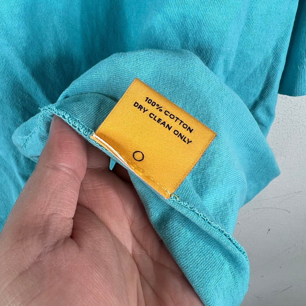 Gallery Dept Turquoise Logo T-Shirt