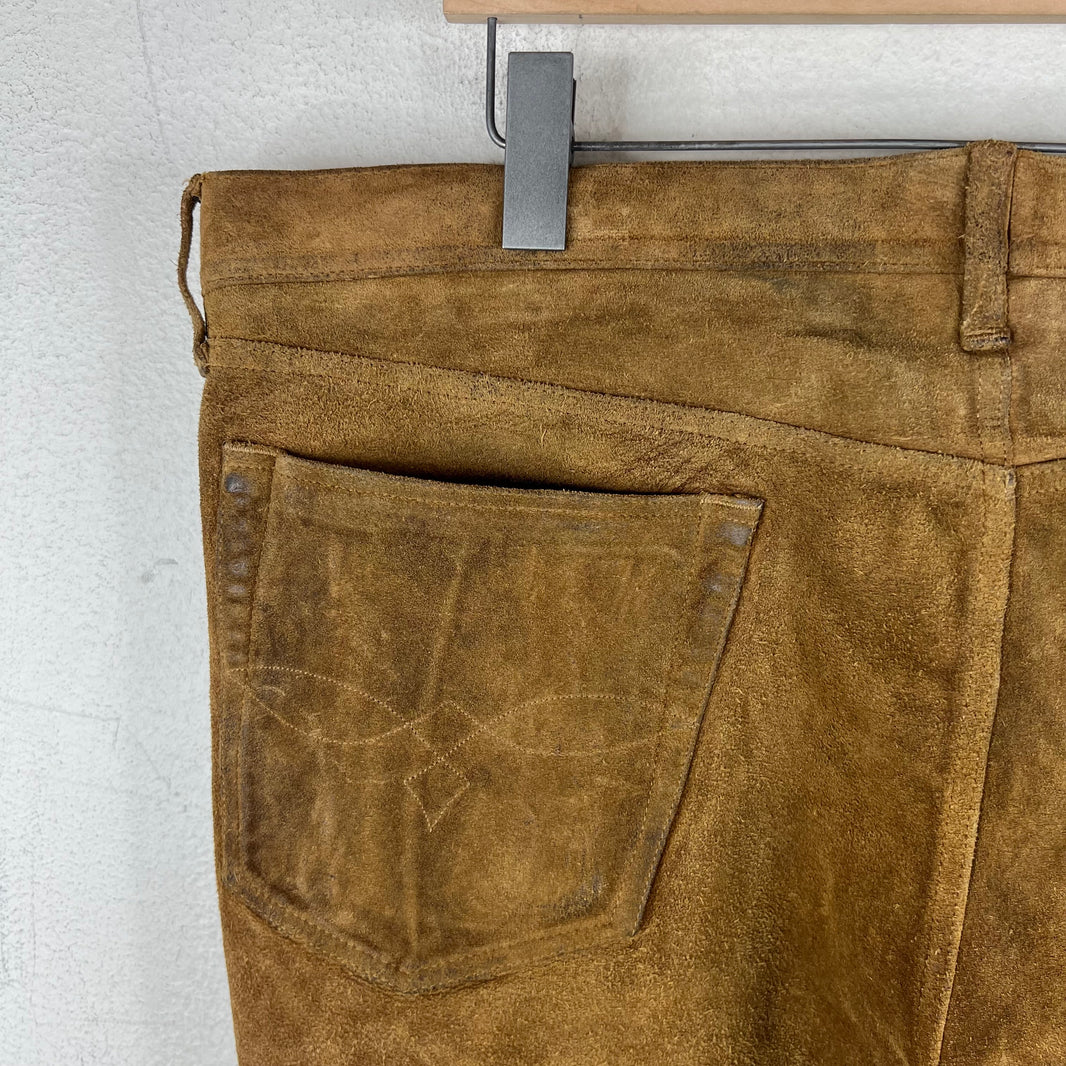 RRL Roughtout Suede Jeans