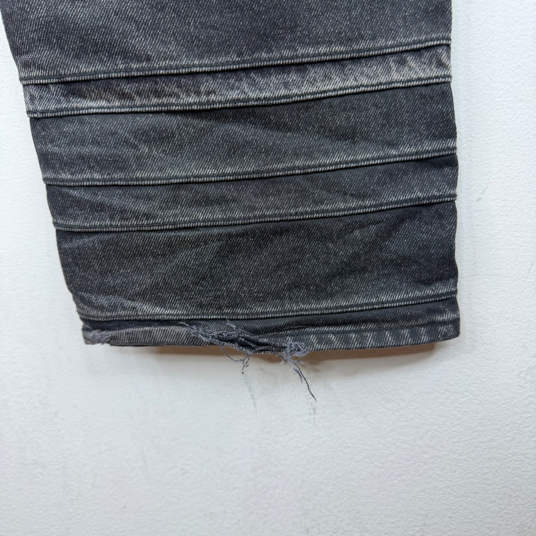 Supreme Black Layered Denim Jeans