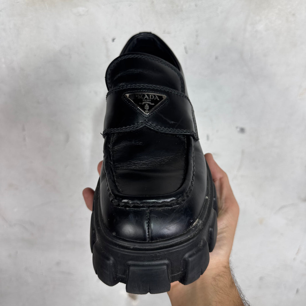 Prada Monolith Loafers