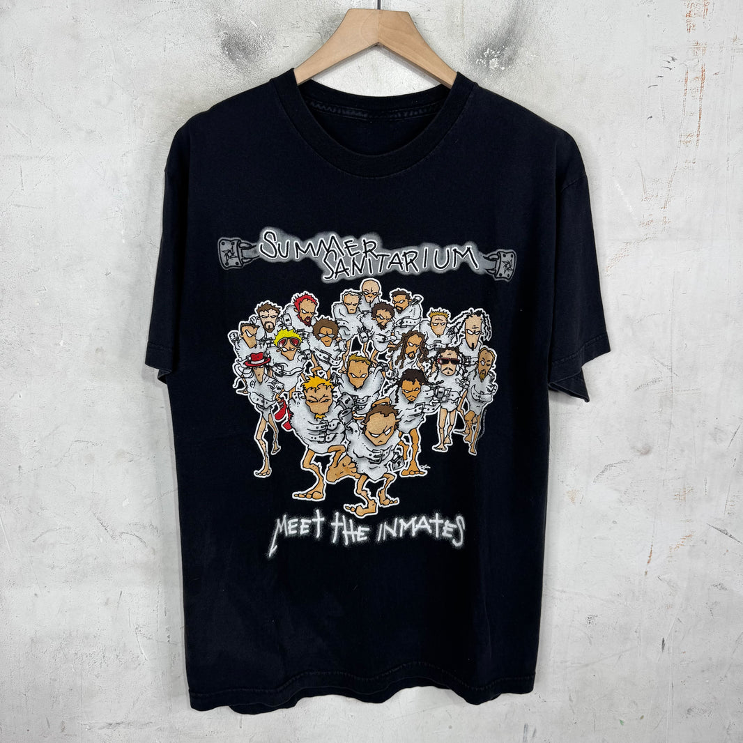 Vintage Summer Sanitarium Inmates Tour T-Shirt