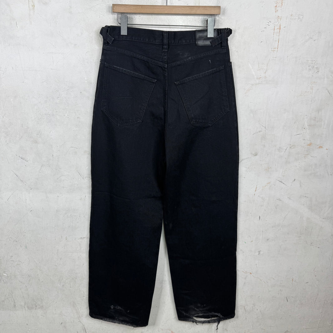 Balenciaga Black Baggy Skater Jeans