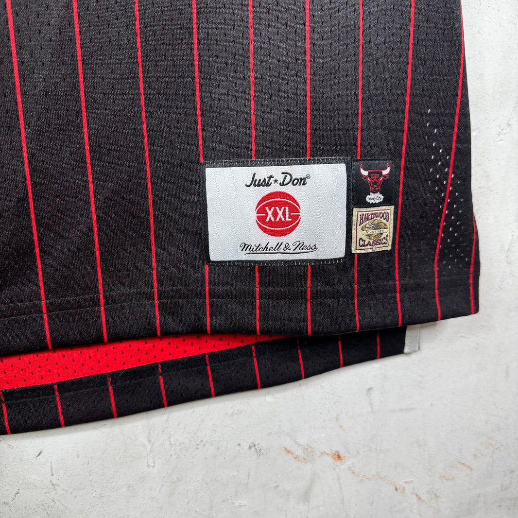 Just Don x Mitchell & Ness Striped Bulls Jersey
