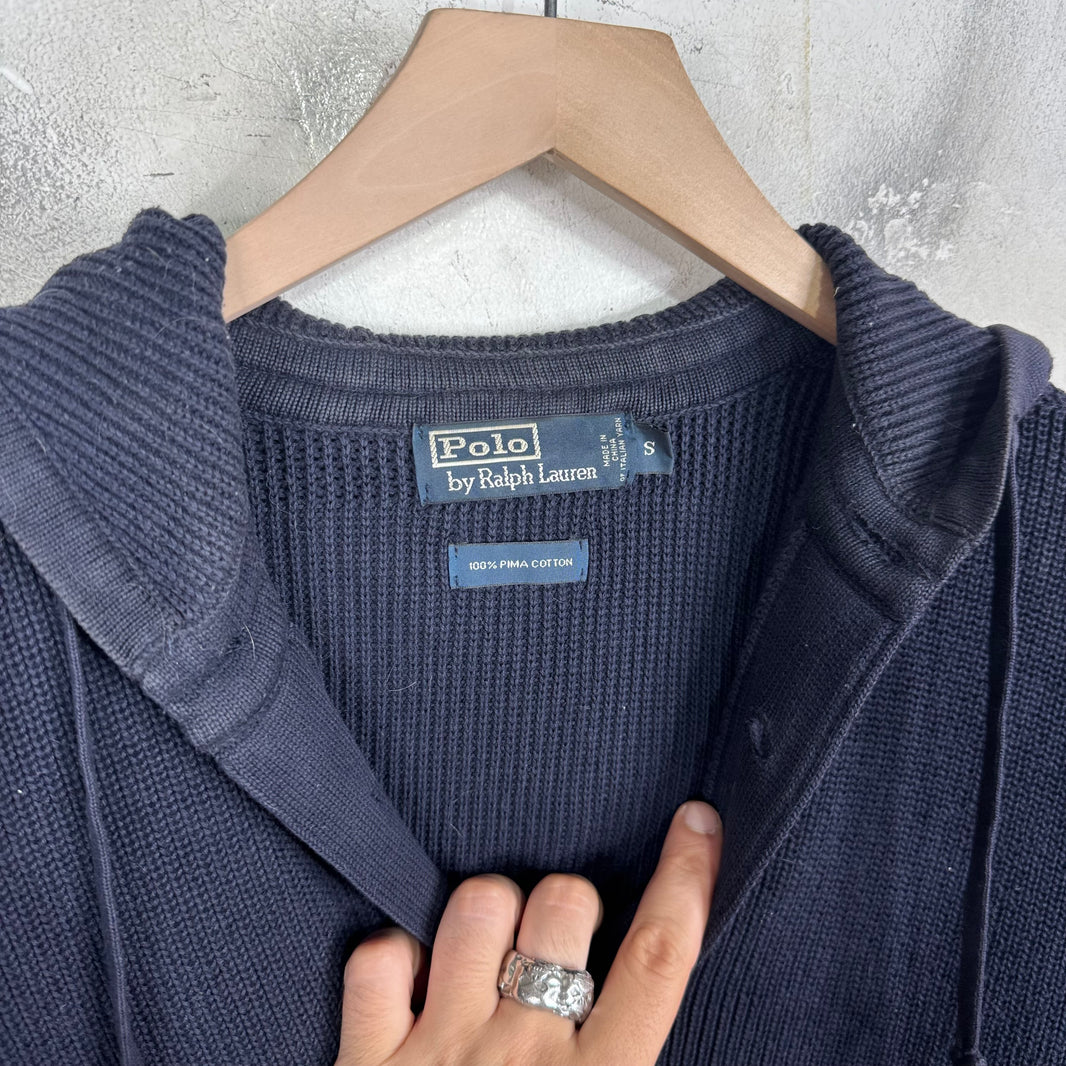 Ralph Lauren Knitted Pullover Hoodie