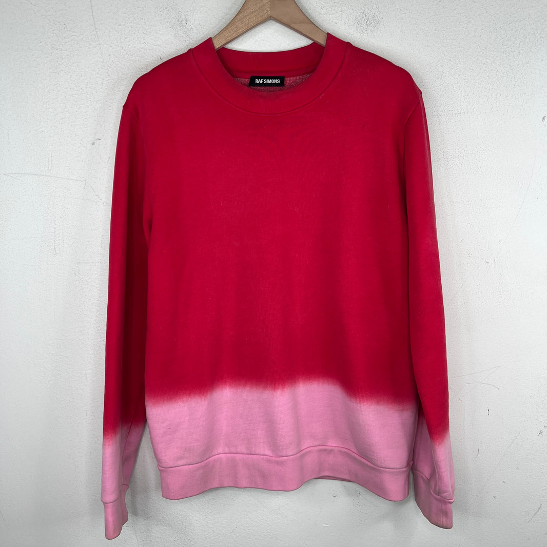 Raf Simons Red Gradient Crewneck