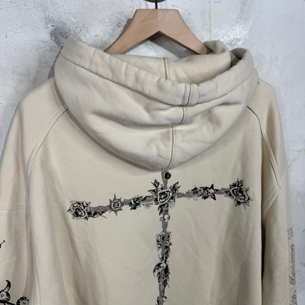 Givenchy Tattoo Graphic Hoodie
