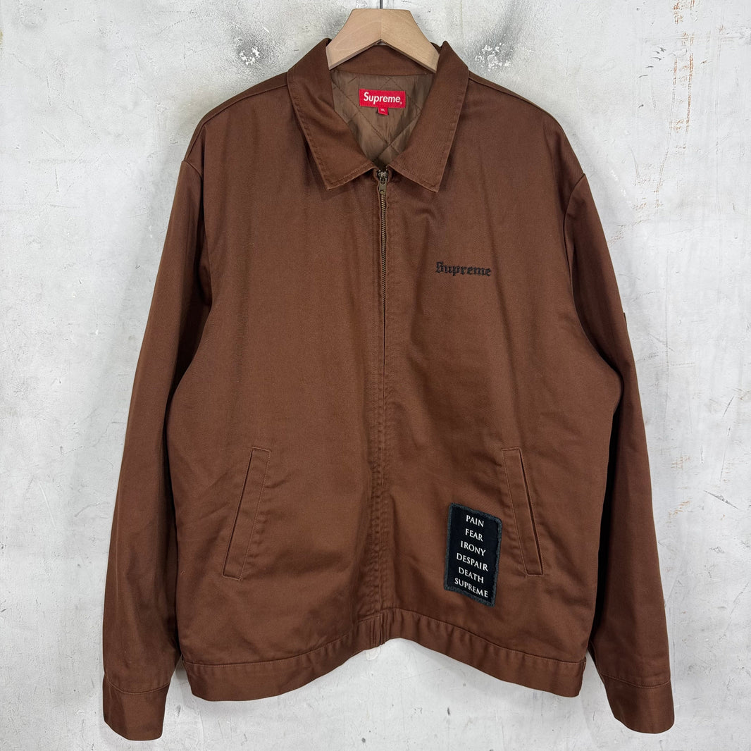 Supreme x The Crow Patched Work Jacket