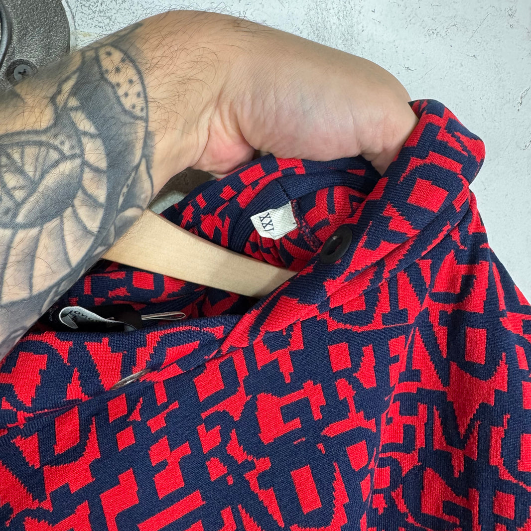 Moncler Grenoble AOP Text Hoodie