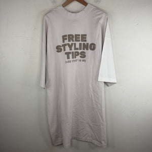 Balenciaga Sample 3B Logo Styling Tips T-Shirt
