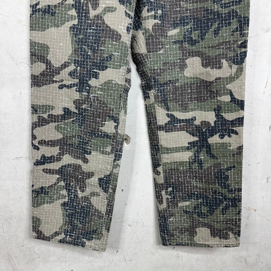 Stussy Camo Big Ol Needle Punch Jeans