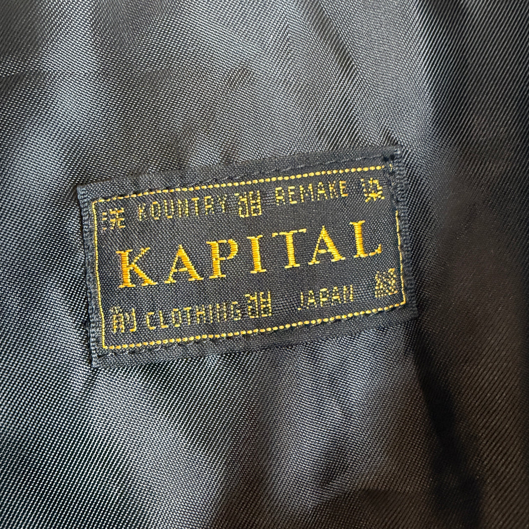 Kapital Plaid Cropped Light Jacket