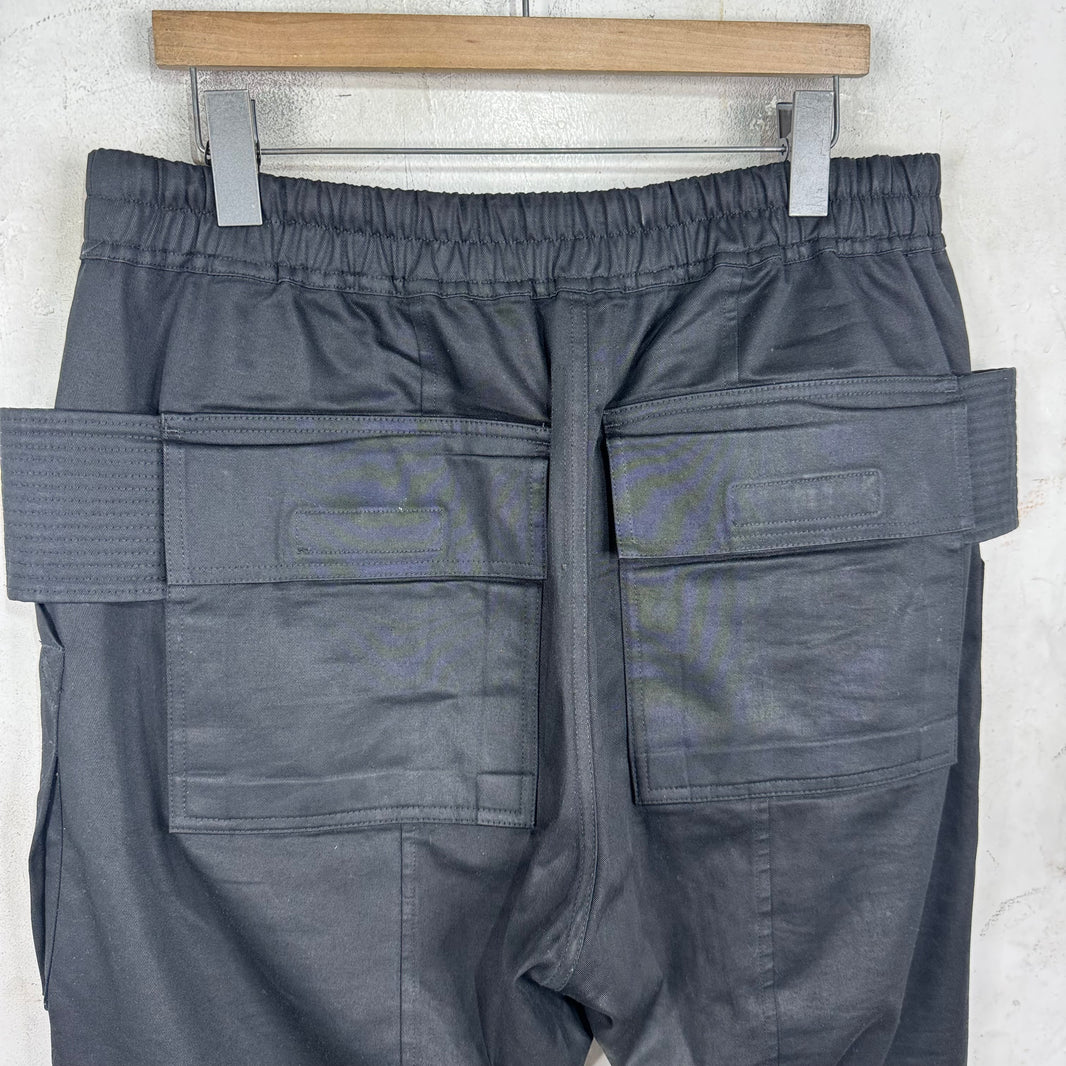 DRKSHDW Black Canvas Creatch Pants