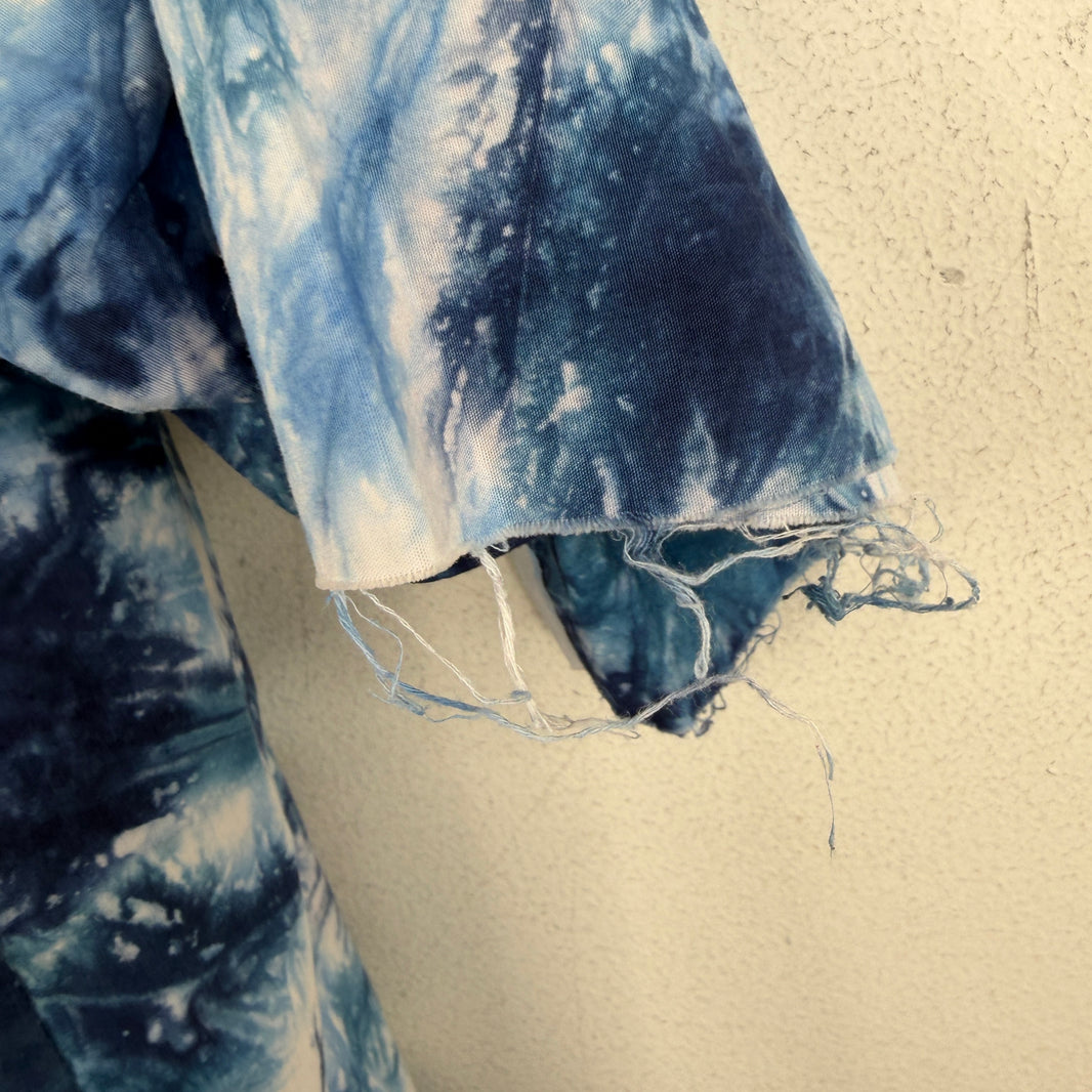 Craig Green Collarless Tie Dye Shirt