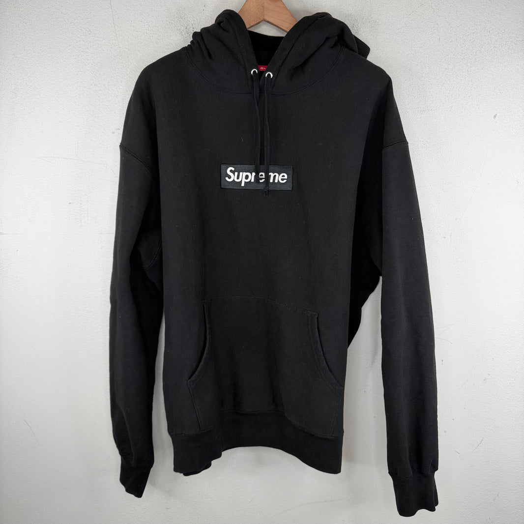Supreme 2024 Black Box Logo Hoodie