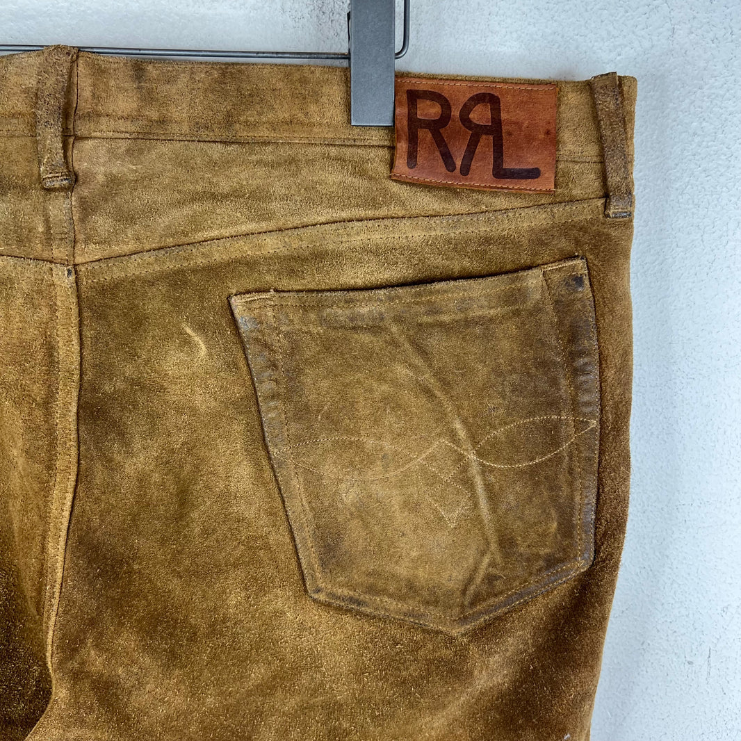 RRL Roughtout Suede Jeans