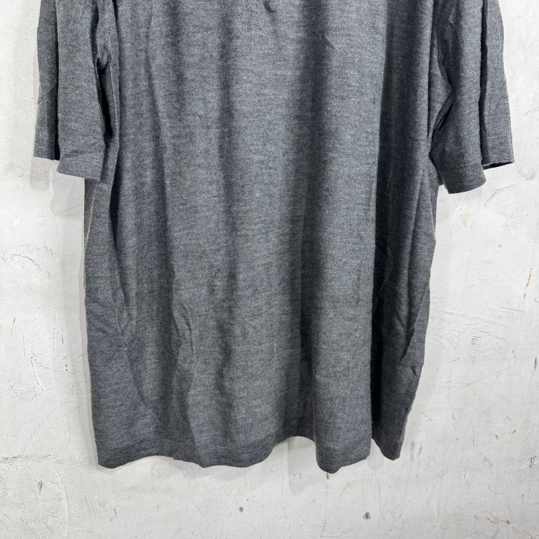 Bottega Veneta Triangular Knit S/S Polo