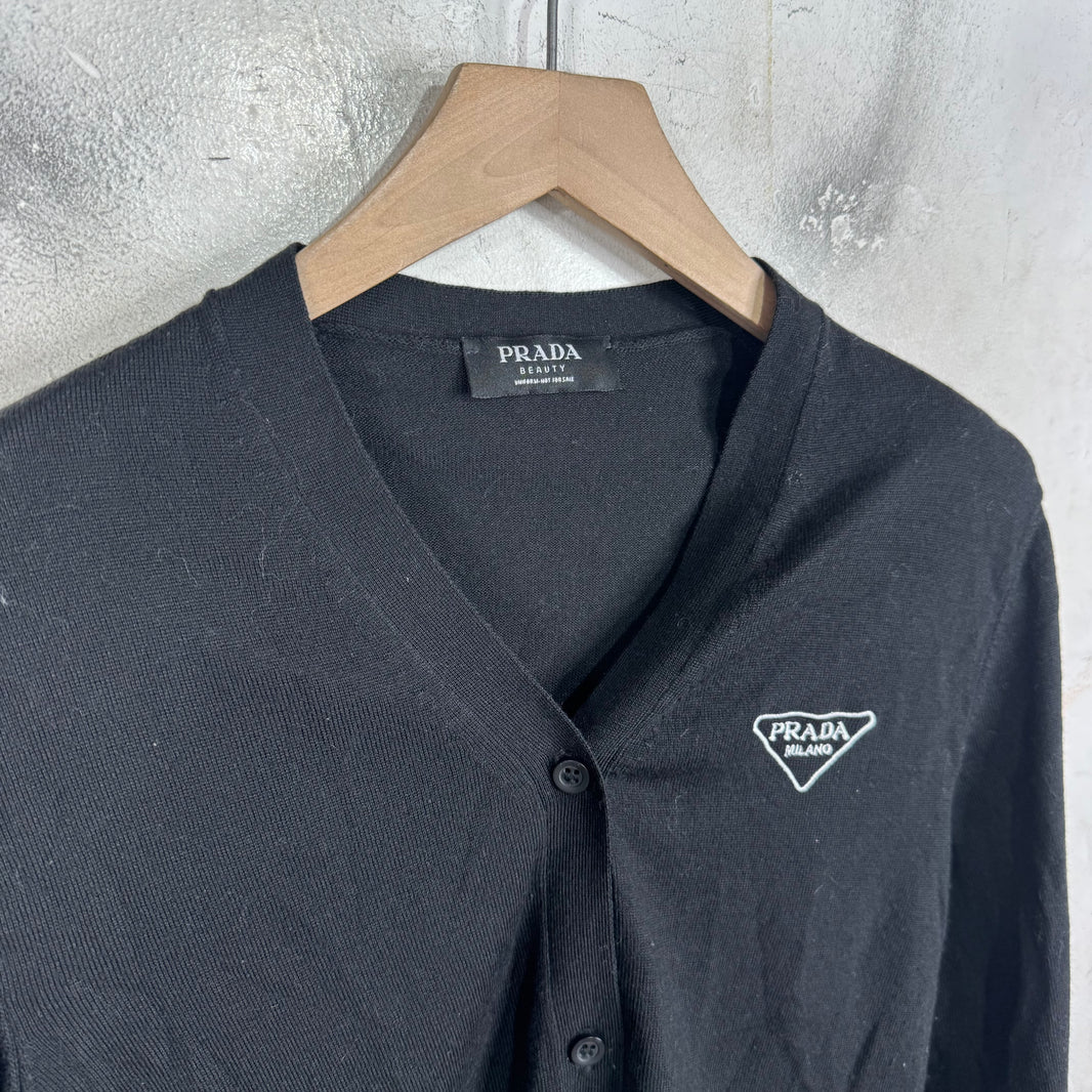 Prada Beauty Uniformes Cardigan