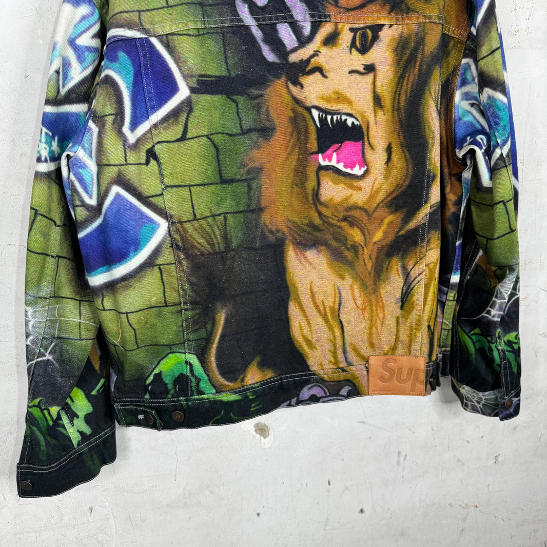 Supreme Lion's Den Trucker Jacket