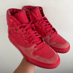 Balenciaga Red Cotes Sneakers