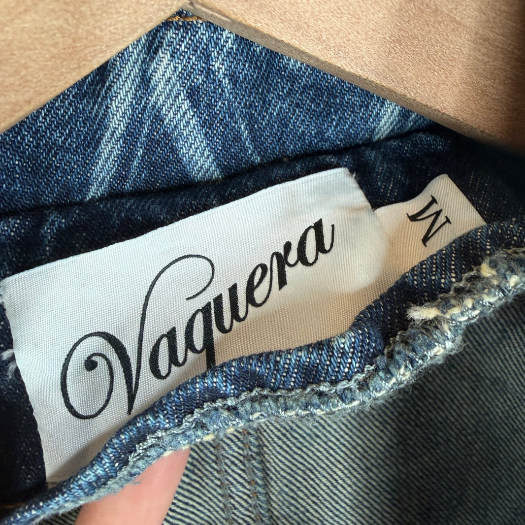 Vaquera Cropped Denim Jacket