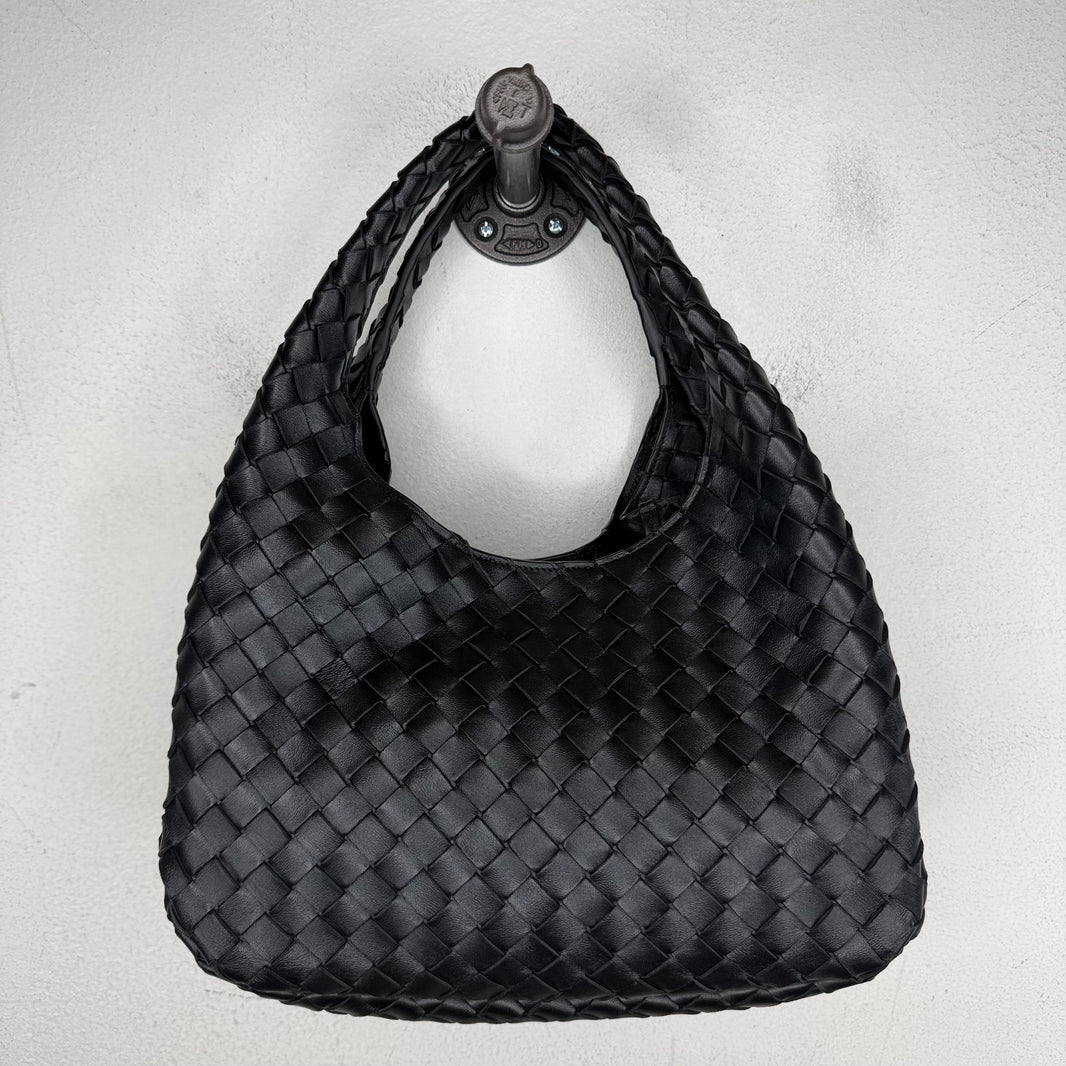 Bottega Veneta Intrecciato Small Campana Shoulder Bag