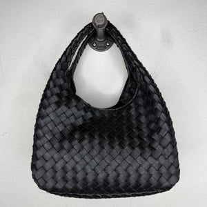 Bottega Veneta Intrecciato Small Campana Shoulder Bag