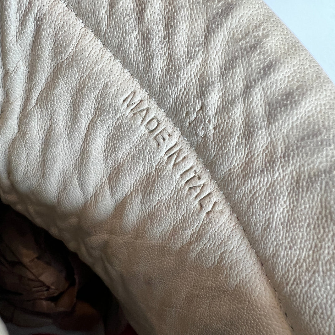 Margiela Red Cracked Future Sneakers