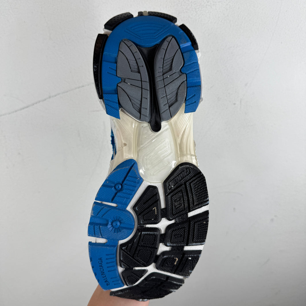 Balenciaga Blue/White Runner Sneakers