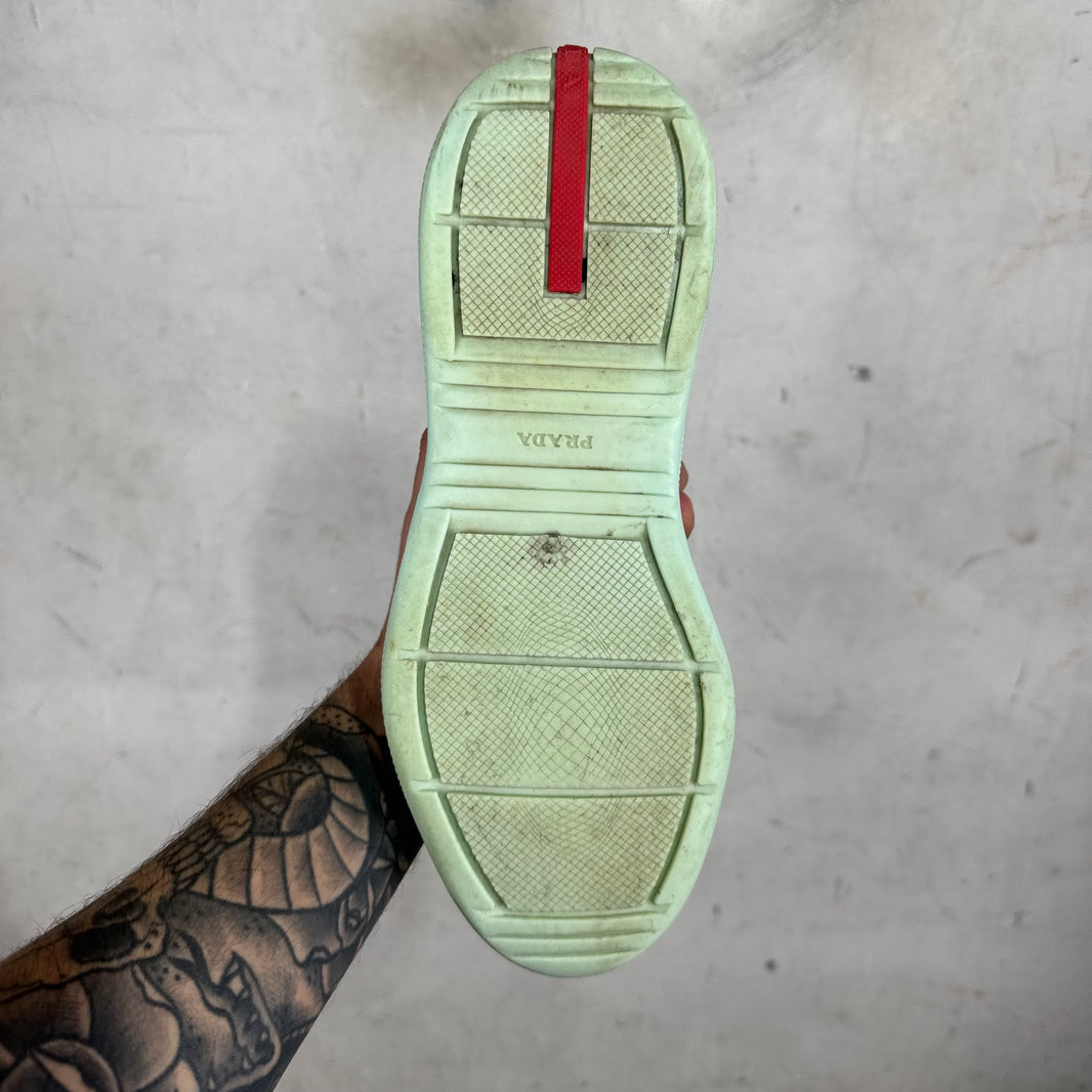Prada Teal Rubberized Americas Cup
