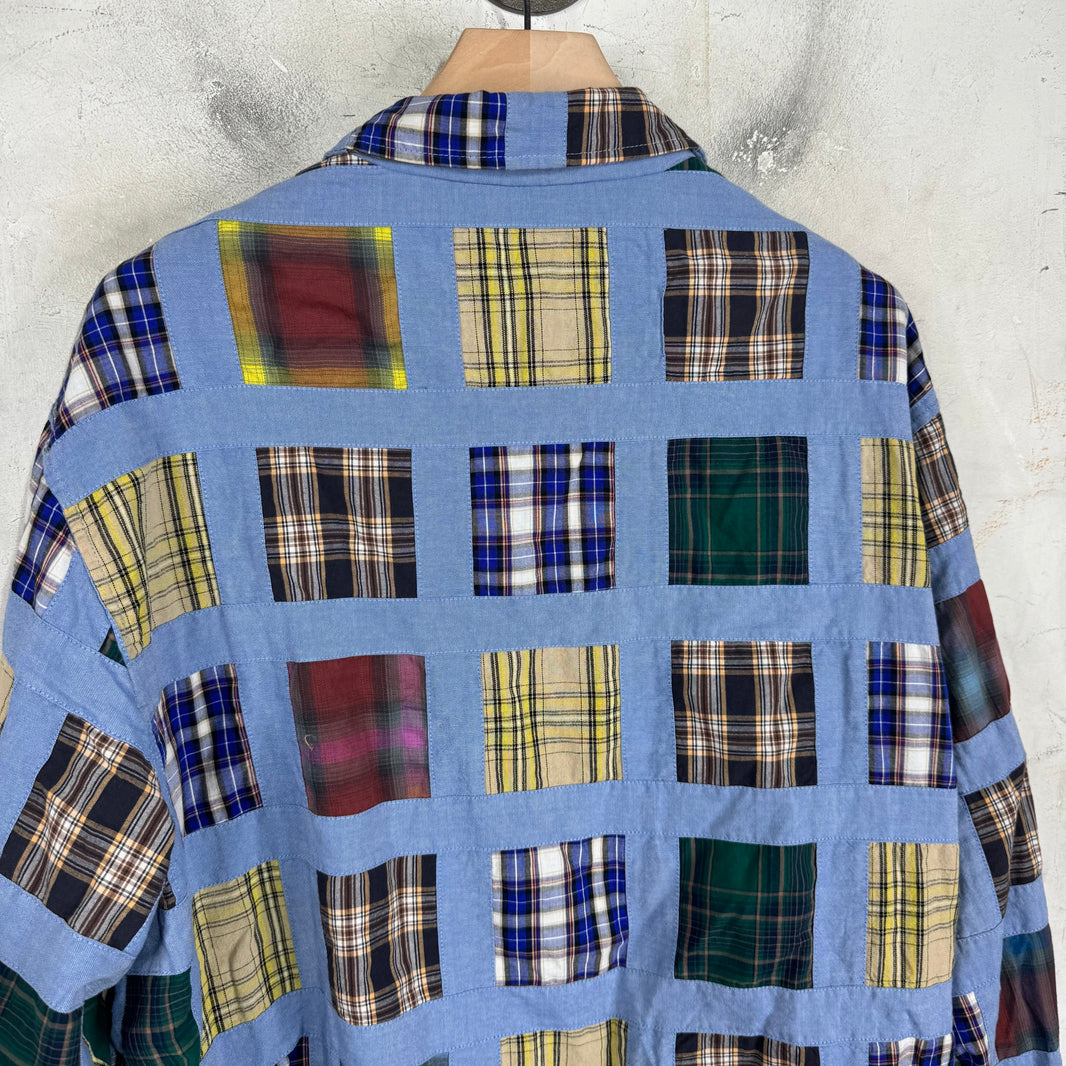 Stussy Plaid Patchwork Jacket