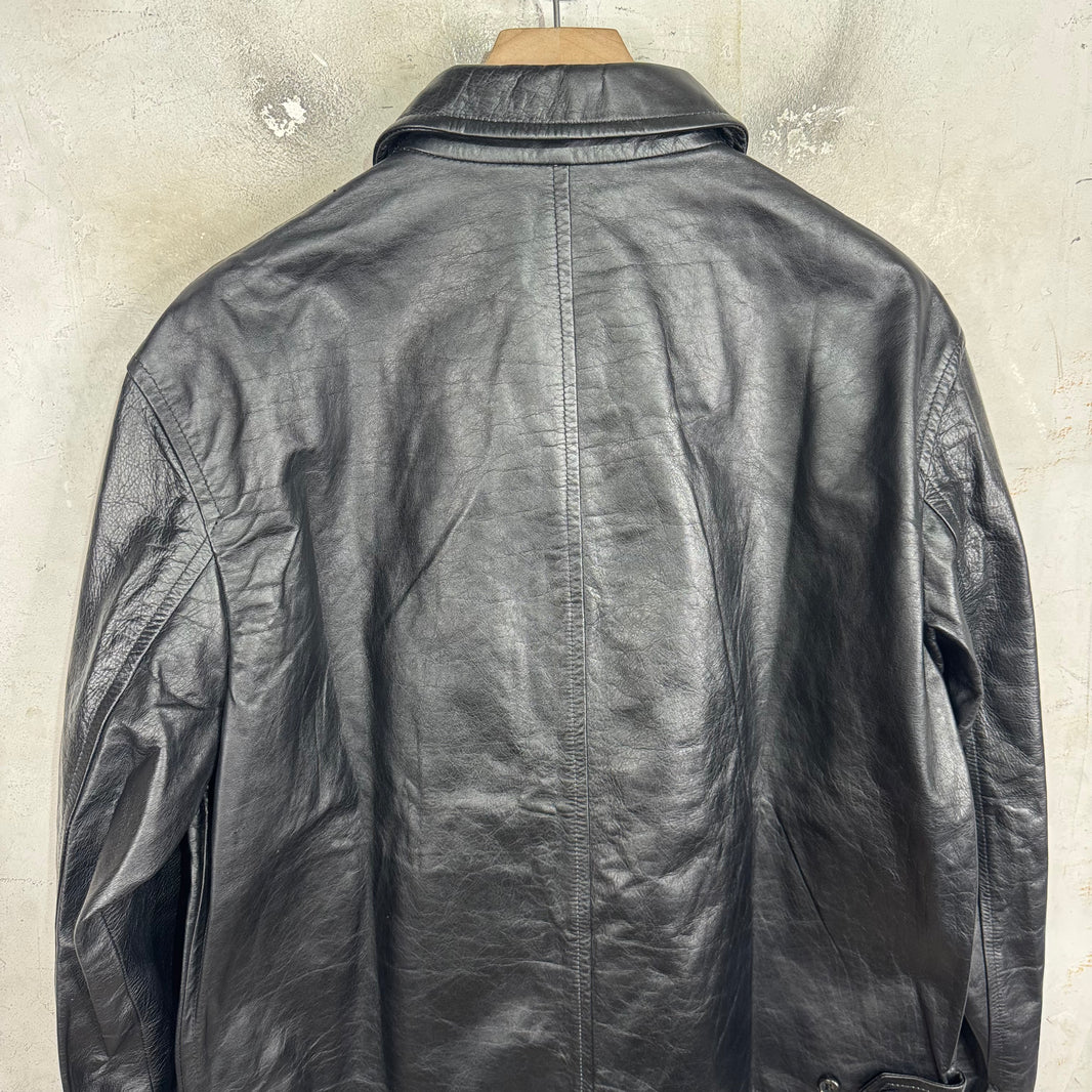 CDG Shirt x Marvel Leather Work Jacket