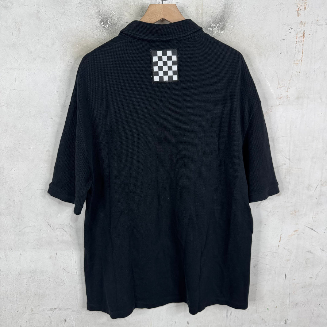 Raf Simons x Fred Perry Textured Polo Shirt