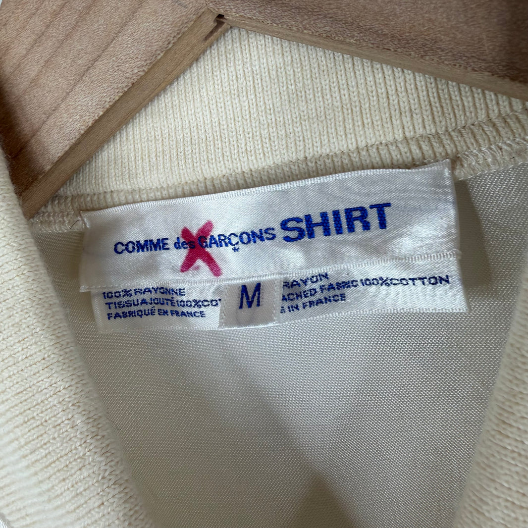 CDG Vintage Satin Bomber Jacket