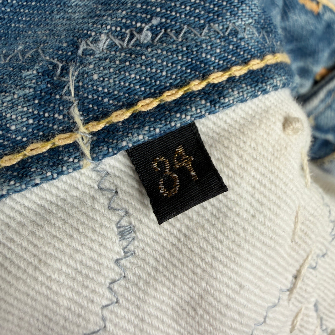 Kapital Patchwork Flared Jeans