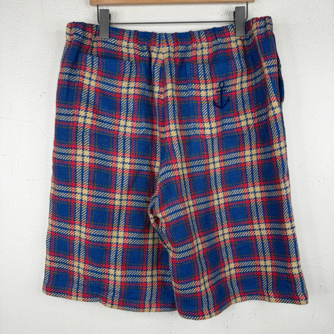 Gucci Plaid Long Shorts