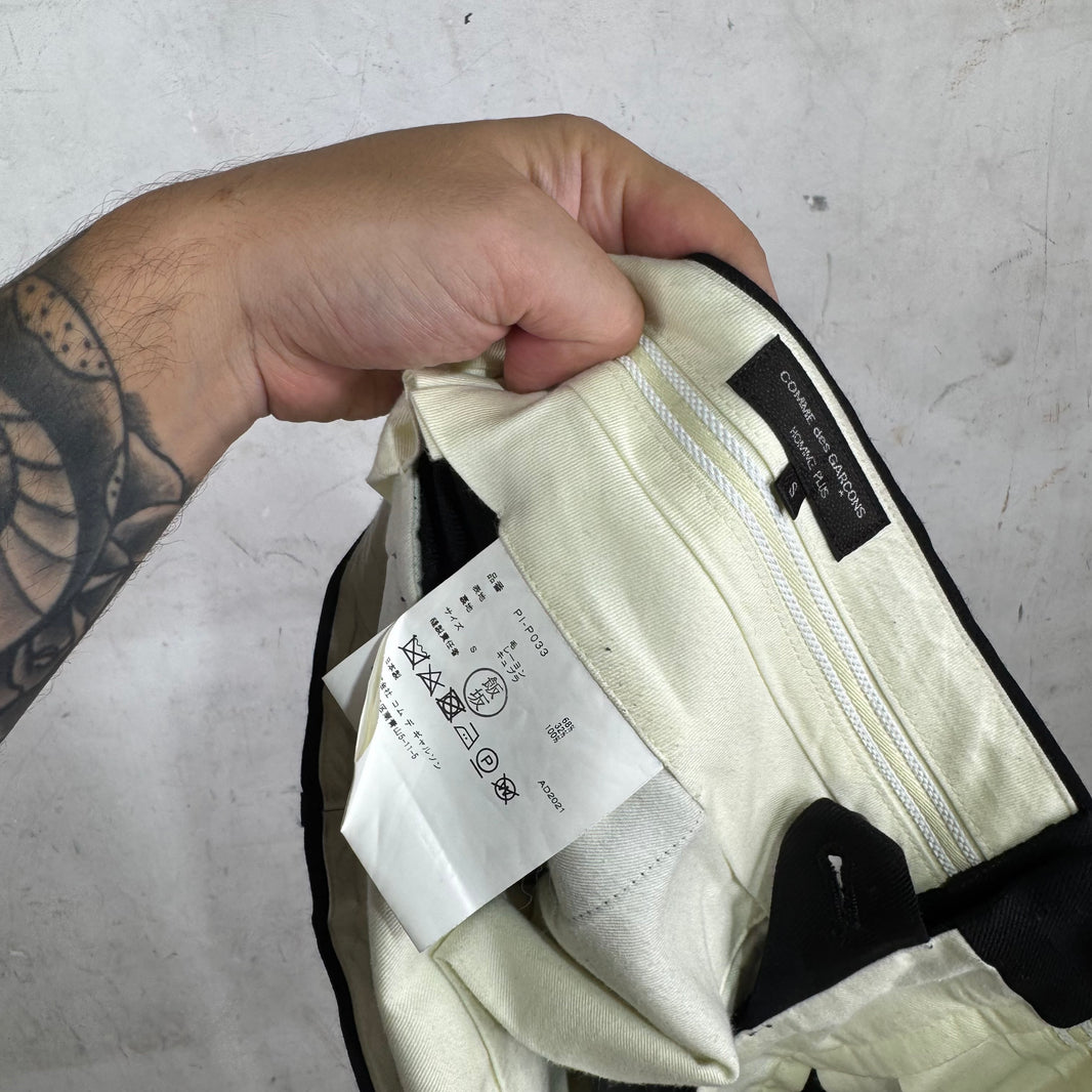 CDG HP Rebuilt Striped Shorts