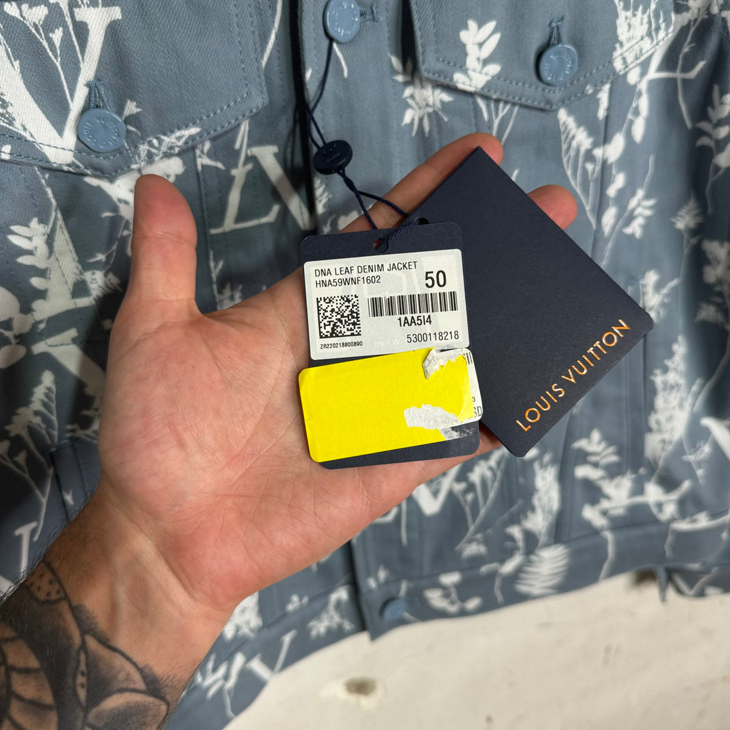 Louis Vuitton Floral Monogram Trucker Jacket
