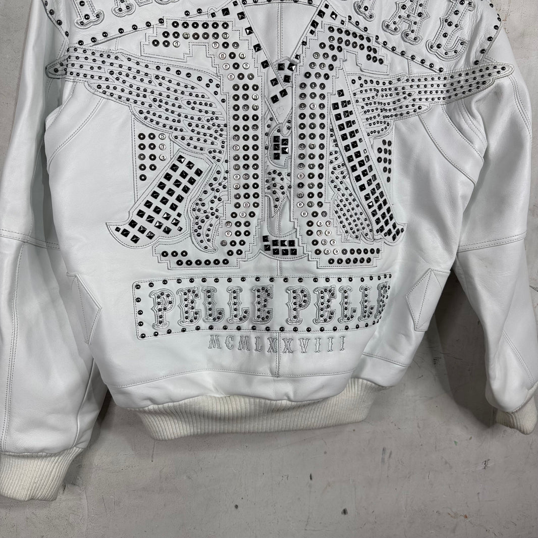 Pelle Pelle x Opium Studded Leather Bomber