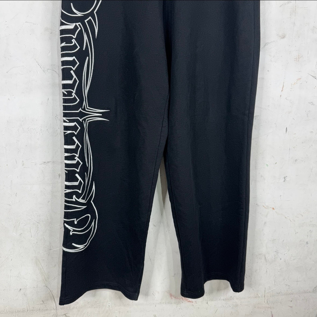 Vetements Gothic Metal Baggy Sweatpants